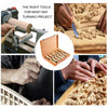 12 Piece Wood Carving Chisel Set for DIY Woodworking Craft Projects