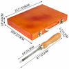 12 Piece Wood Carving Chisel Set for DIY Woodworking Craft Projects