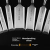 Professional Wood Carving Chisel Set with Ergonomic Handles for Woodworking