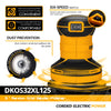 Random Orbit Sander with Dust Collection for DIY Carpentry Polishing Tasks