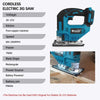 Cordless Electric Scroll Saw for Adjustable Wood Cutting and Crafting