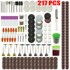 Rotary Tool Accessory Set for Grinding Polishing Cutting and Drilling