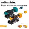 Cordless Mini Angle Grinder Cutting Tool Compatible with Makita Dewalt Batteries