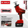 Cordless Reciprocating Saw for Wood Metal and Pipe Cutting Applications