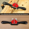 Adjustable Spoke Shave Planer Tool for Woodworking and Deburring Tasks