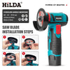 Rechargeable Mini Angle Grinder for Cutting Polishing and Grinding Applications