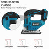 Cordless Electric Scroll Saw for Adjustable Wood Cutting and Crafting