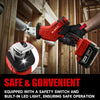 Cordless Reciprocating Saw for Wood Metal and Pipe Cutting Applications