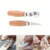 Wood Carving Knife Set for Spoon Crafting and Woodworking Projects