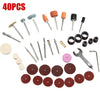 Rotary Tool Accessory Set for Grinding Polishing Cutting and Drilling