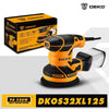 Random Orbit Sander with Dust Collection for DIY Carpentry Polishing Tasks