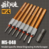 Carving Chisel Knife Set for Model Building and Hobby Craft Projects