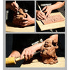 Hand Forged Wood Carving Chisel for DIY Craft and Root Carving