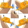 Woodworking Dowel Handheld Drill Guide and Hole Saw Tool 6/8/10mm Drill Bit For Carpentry Straight Hole Locator Clamp