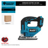 Cordless Electric Scroll Saw for Adjustable Wood Cutting and Crafting