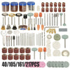 Rotary Tool Accessory Set for Grinding Polishing Cutting and Drilling