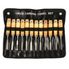 Professional Wood Carving Chisel Set for Woodworking and Lathe Crafting