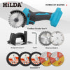 Rechargeable Mini Angle Grinder for Cutting Polishing and Grinding Applications