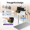 Mini Bench Drill Press with Adjustable Speed and Precision Drilling