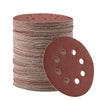 150PCS 5-inch Sanding Discs 60-600 Grit Hook and Loop Sandpaper 8-Hole